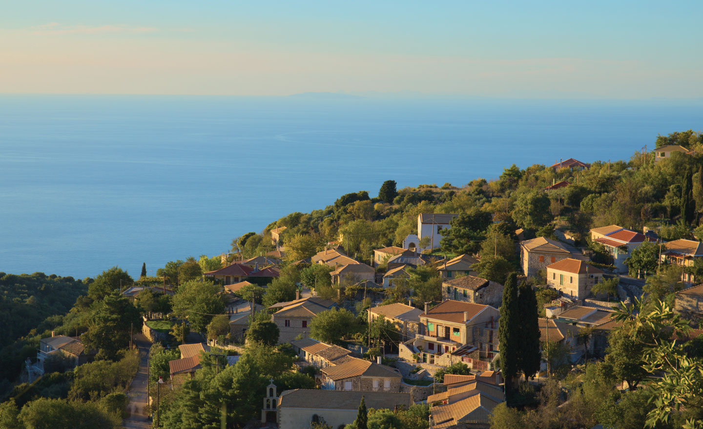 The mountain villages of Lefkada | Drymonas, a picturesque village