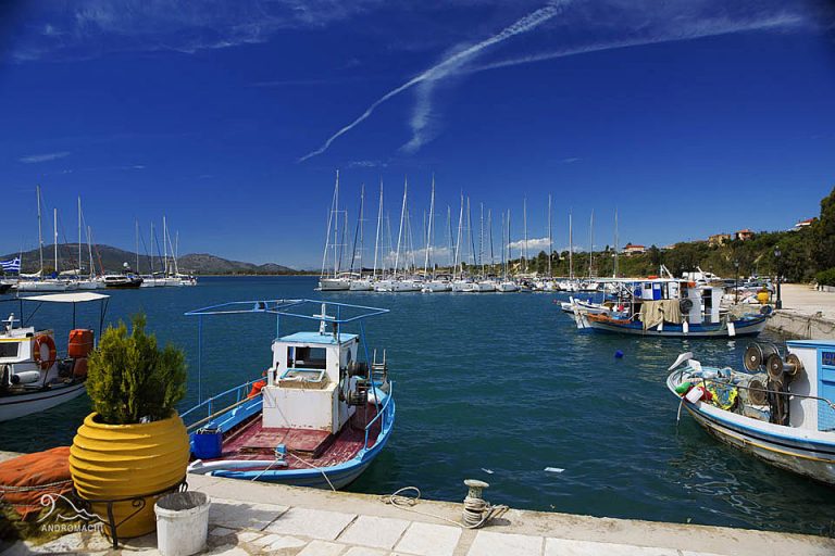 Palairos/ Zaverda, a well organized tourist oriented town