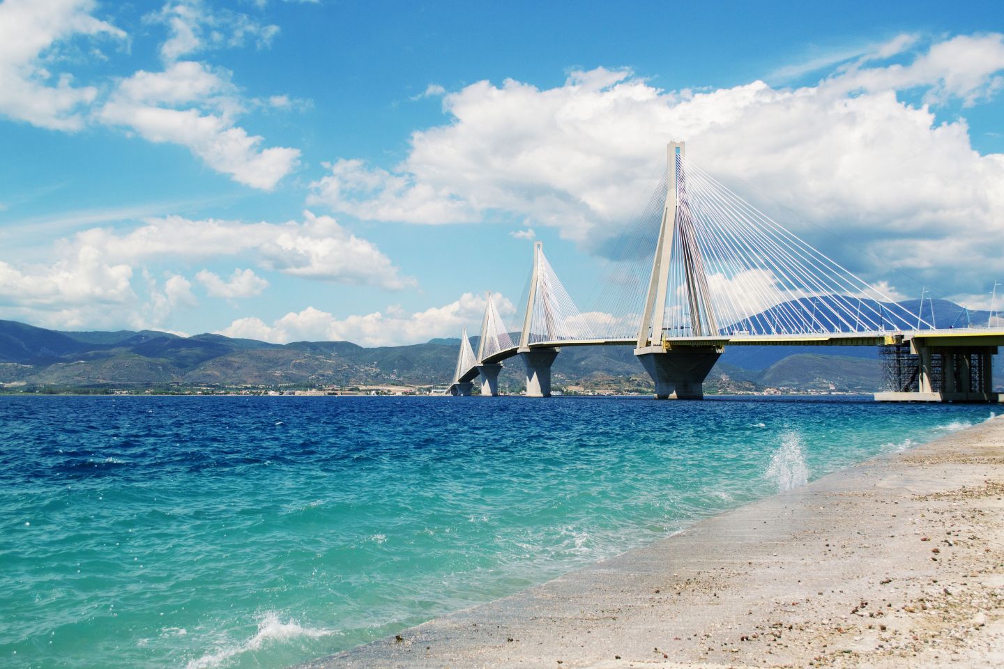 Come to Lefkada by car | Rio-Antirrio suspension bridge | Lefkada Slow Guide