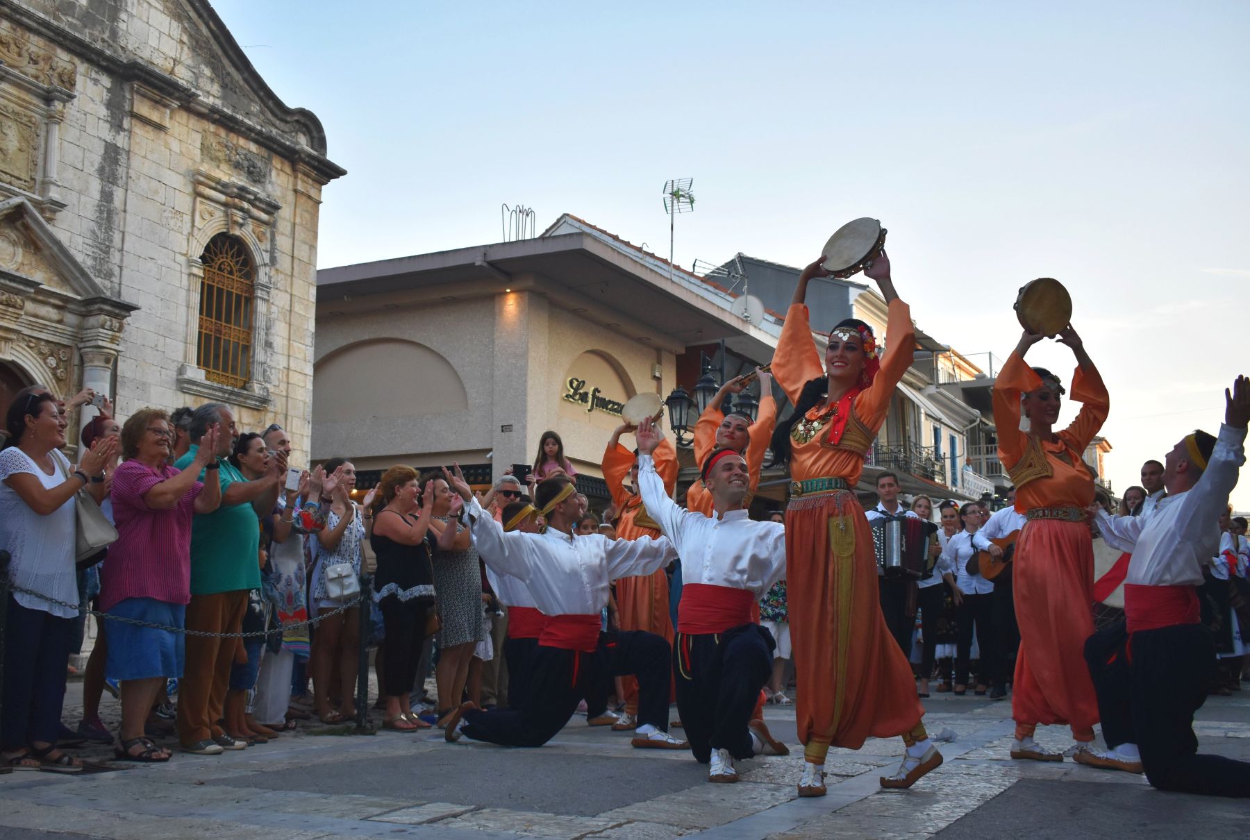  International Folklore Festival | Dancing group in the streets of Lefkada | Culture 